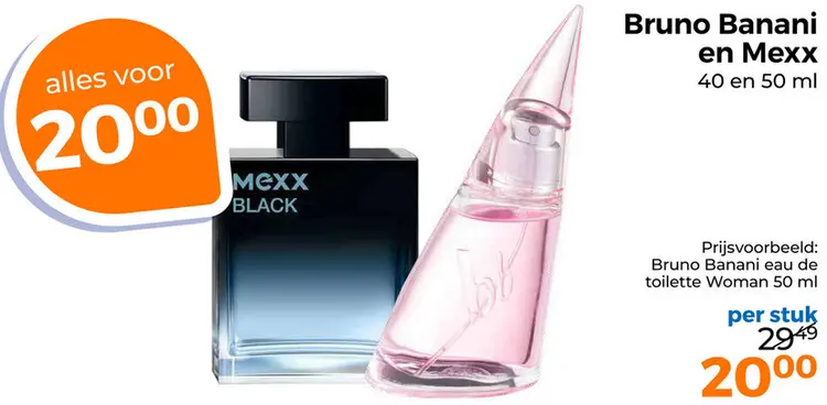 Aanbieding: Bruno Banani en Mexx