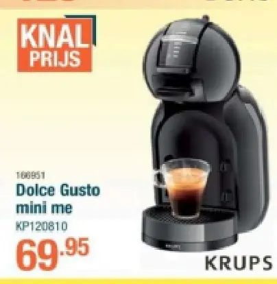Promotie: Dolce Gusto mini me