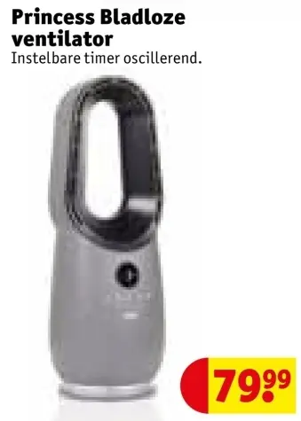 Aanbieding: Bladloze ventilator