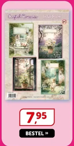 Aanbieding: Crafted Memories In full Bloom