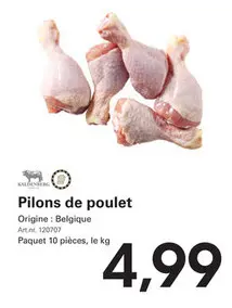 Offre: Pilons de poulet