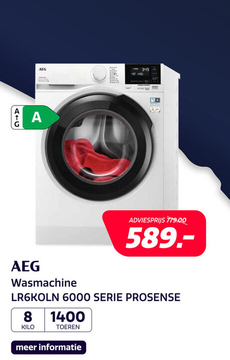 Aanbieding: AEG LR6KOLN 6000 SERIE PROSENSE