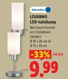 Aanbieding: LED-tafellamp