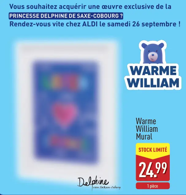 Offre: Warme William Mural
