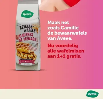 Aanbieding: Bewaar-wafels gaufres de menage