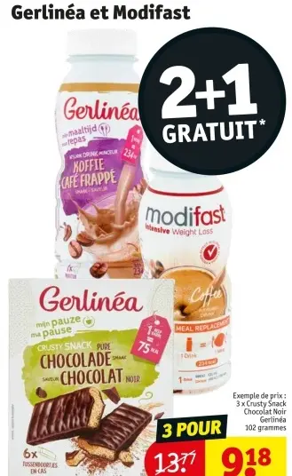 Offre: Gerlinéa et Modifast