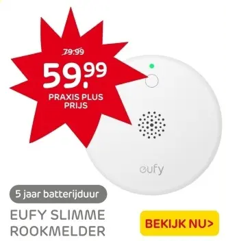 Aanbieding: Slimme rookmelder