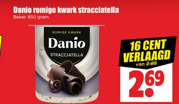 Aanbieding: Danio romige kwark stracciatella