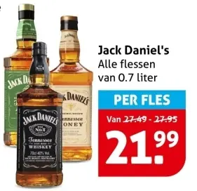 Aanbieding: Jack Daniel's