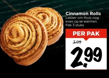 Aanbieding: Cinnamon Rolls