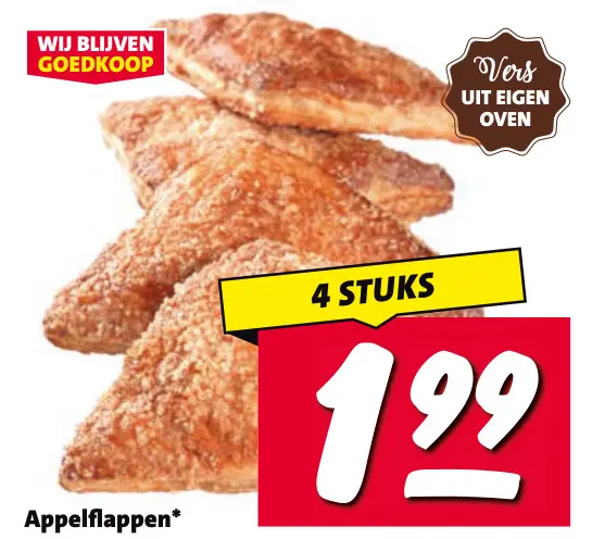 Aanbieding: Appelflappen