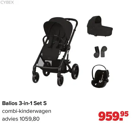 Promotie: Balios 3-in-1 Set S