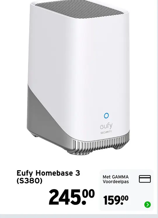 Aanbieding: Eufy Homebase 3 (S380)