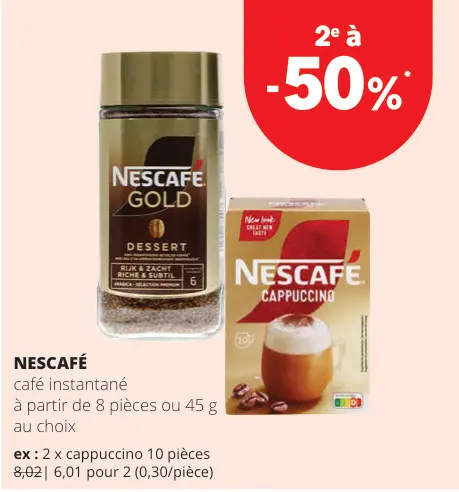 Offre: Café instantané