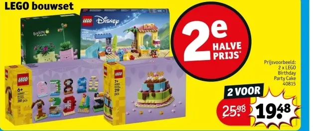 Promotie: LEGO bouwset