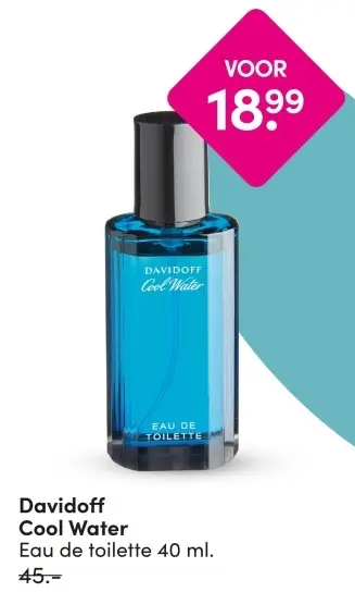 Aanbieding: Cool Water 40 ml