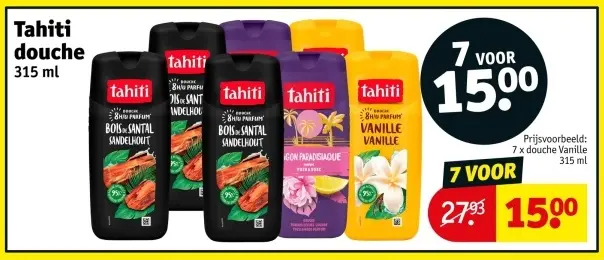 Promotie: Tahiti douche