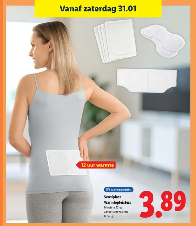 Aanbieding: Warmtepleisters