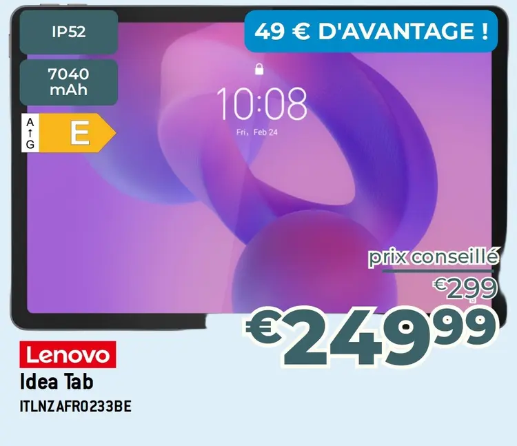 Offre: Idea Tab