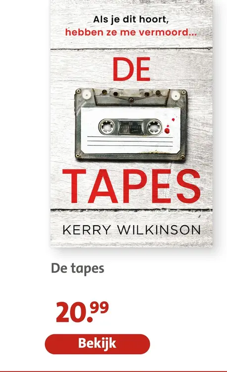 Aanbieding: De tapes