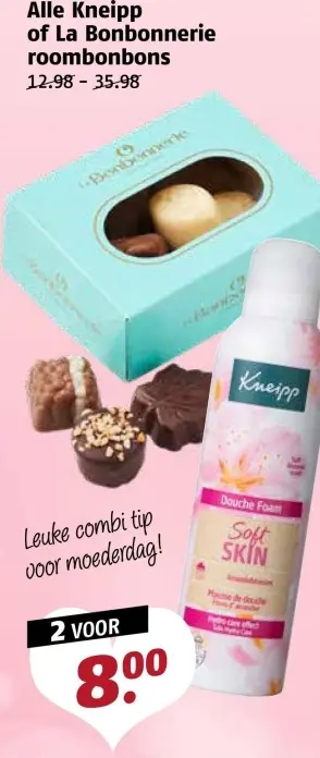 Aanbieding: Kneipp of La Bonbonnerie roombonbons