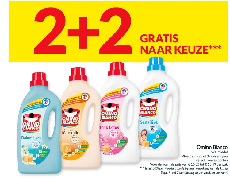 Promotie: Omino Bianco Wasmiddel