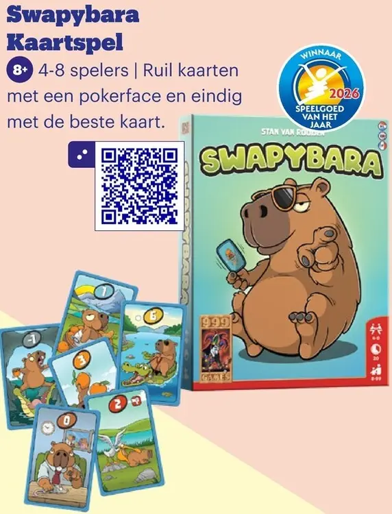 Aanbieding: Swapybara Kaartspel