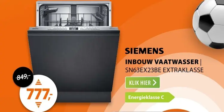 Aanbieding: Inbouw vaatwasser