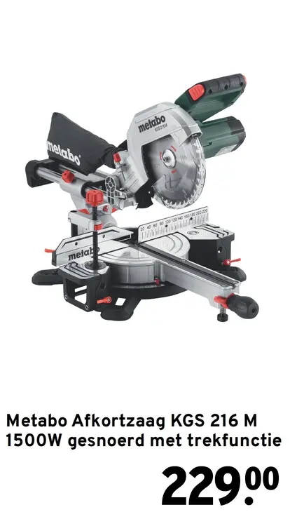 Aanbieding: Afkortzaag KGS 216 M