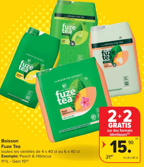Offre: Fuze Tea
