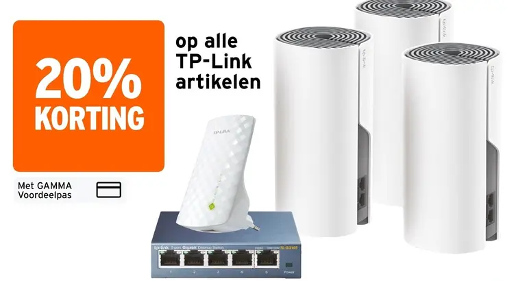 Aanbieding: TP-Link artikelen