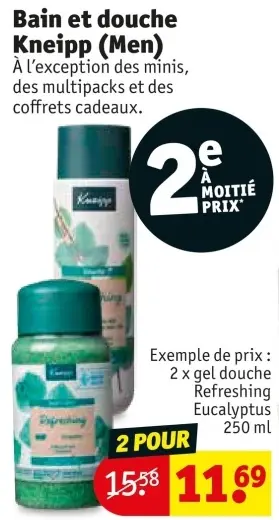 Offre: Bain et douche
