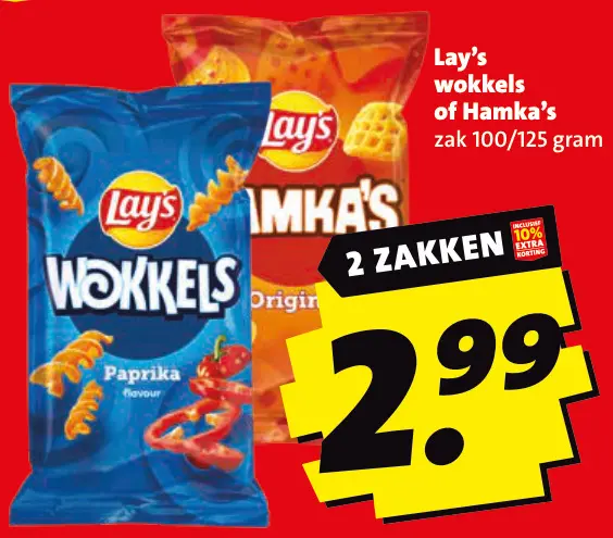 Aanbieding: Wokkels of Hamka's
