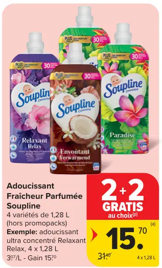 Offre: Adoucissant Fraîcheur Parfumée