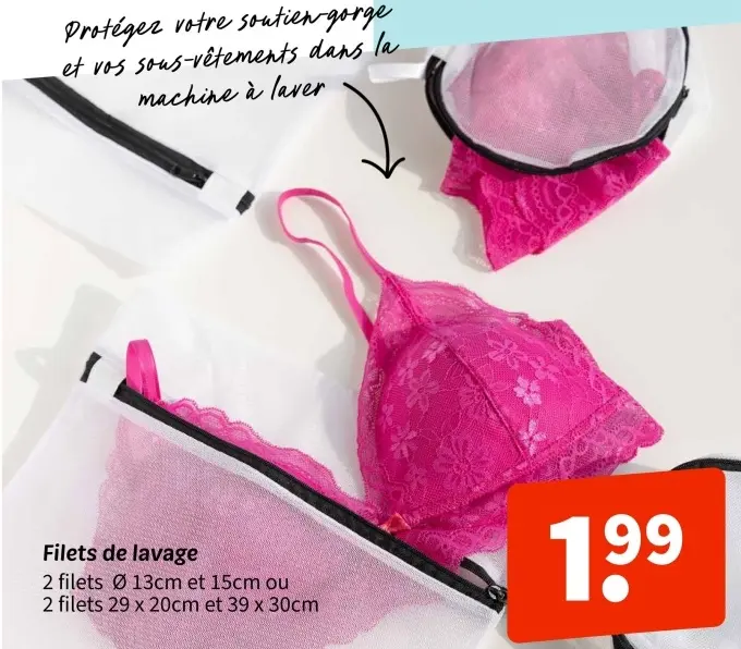 Offre: Filets de lavage