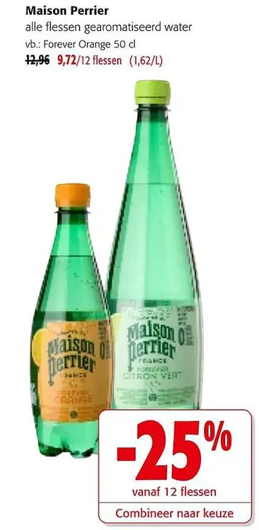 Promotie: gearomatiseerd water