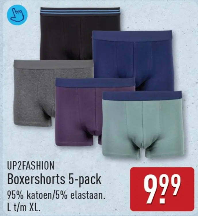 Aanbieding: Boxershorts 5-pack