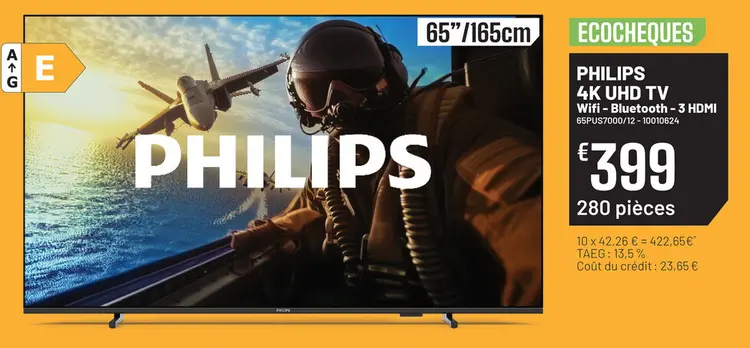 Offre: Philips 4k uhd tv