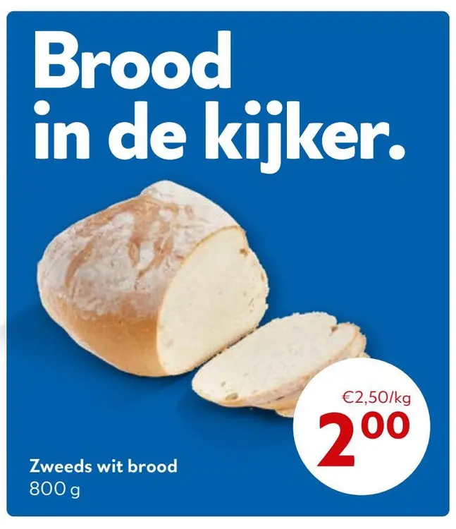 Aanbieding: Zweeds wit brood