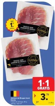 Offre: Jambon de Bruges fumé