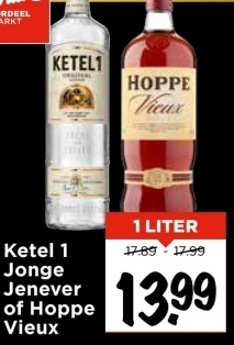 Aanbieding: Ketel 1 Jonge Jenever of Hoppe Vieux