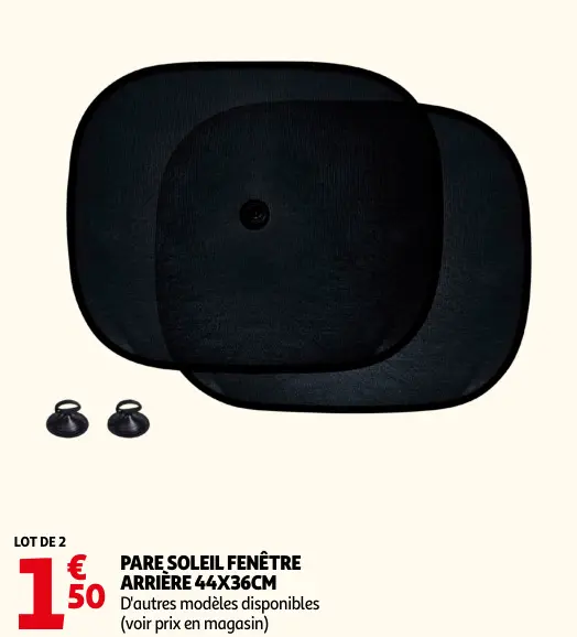 Offre: Pare soleil fenêtre arriere