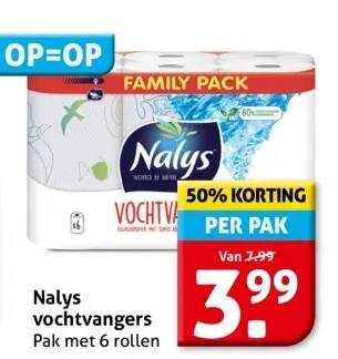 Aanbieding: Nalys vochtvangers