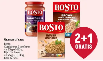Aanbieding: Granen of saus