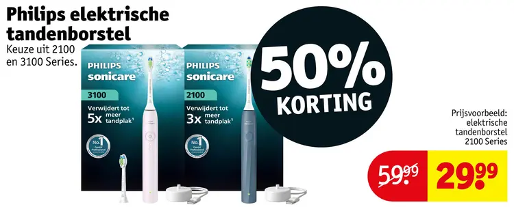 Aanbieding: Philips elektrische tandenborstel