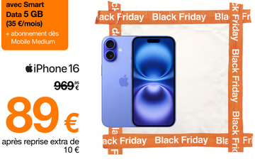 Offre: iPhone 16