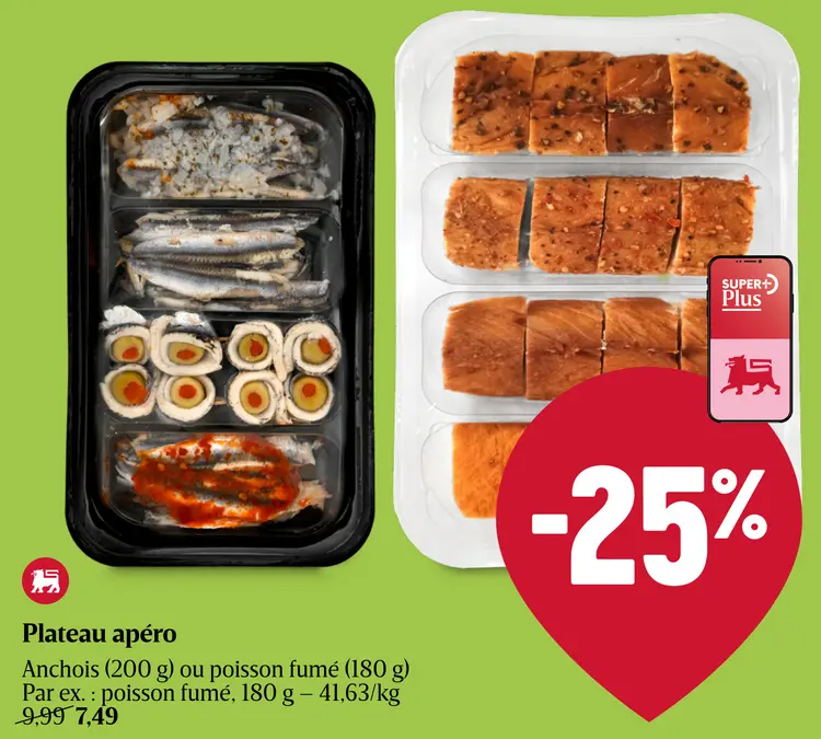 Offre: Plateau apéro