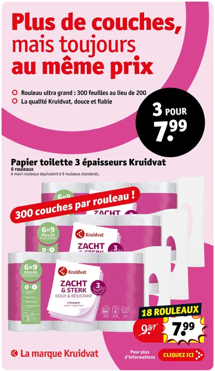 Offre: Papier toilette