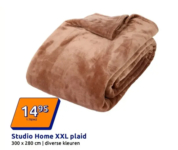 Aanbieding: Studio Home XXL plaid