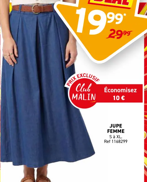 Offre: Jupe femme